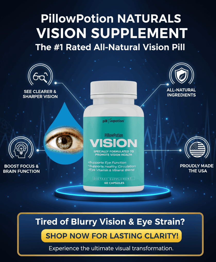 PillowPotion Vision benefits for eye health and clarity